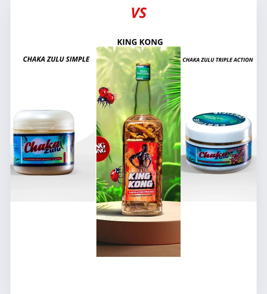 COLLECTION CHAKA ZULU+ KING KONG+ POUTOULOU ROYAL FORCE